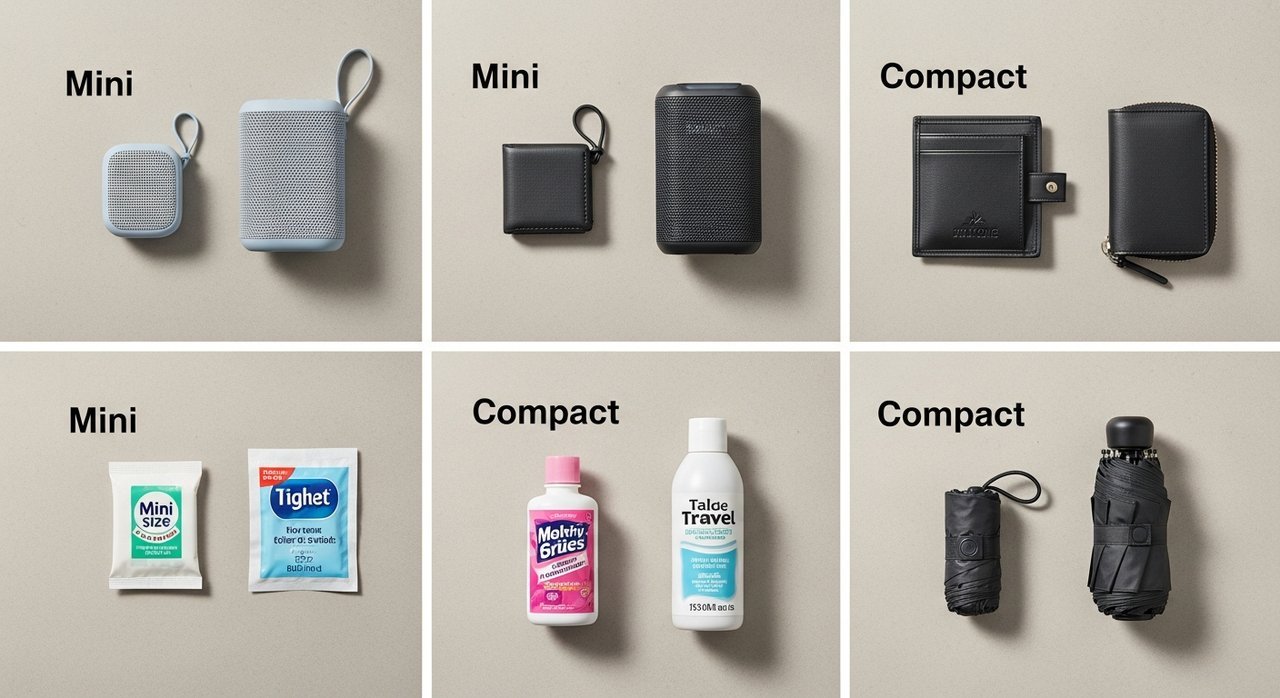 미니사이즈와 컴팩트 차이 5가지 핵심 가이드