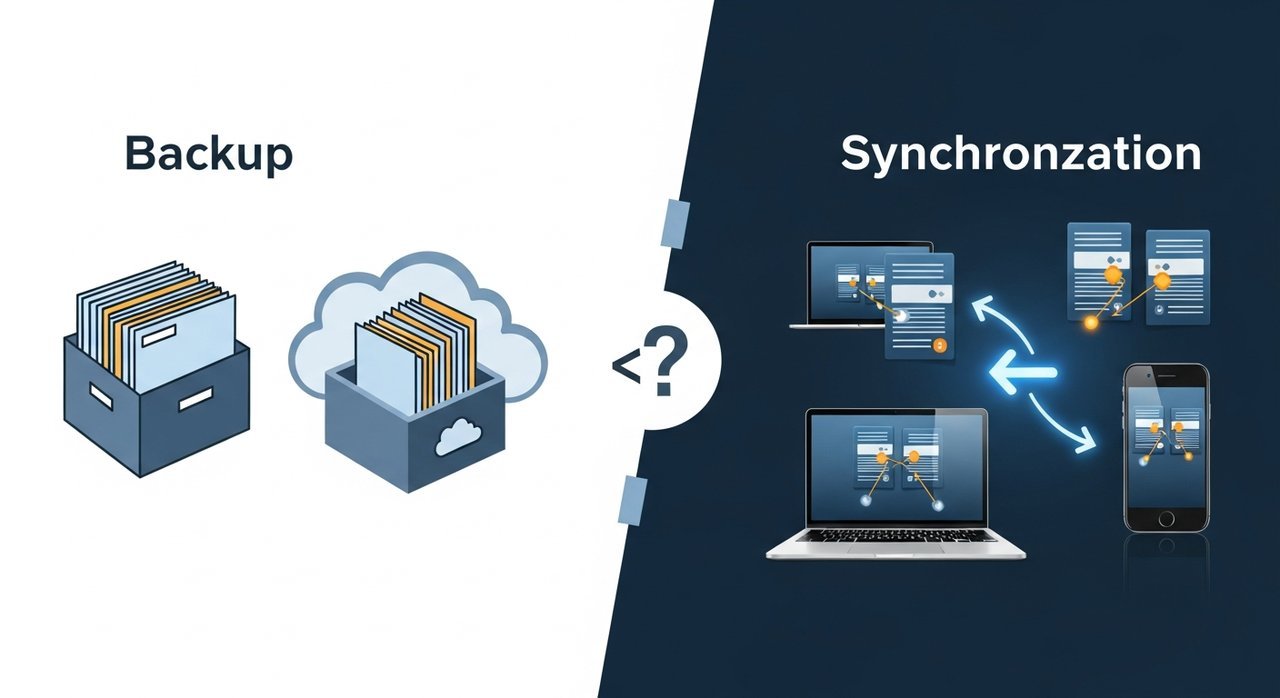 백업과 동기화 차이, 헷갈린다면? 3가지 핵심 비교 가이드!